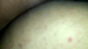 Attractive wife enjoys intimate moment