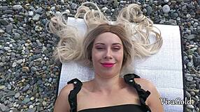 first anal for nikki milano with rimjob and cum finish!