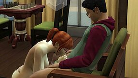 Cartoon blowjobs echo with intense sounds for thirty minutes