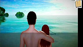 Amateur game with my new family ends up in erotic experience