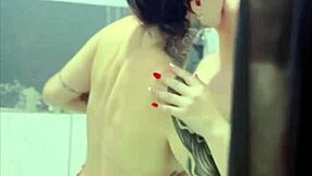 My Friend Asked Me To Bathe Her, So We Got Naughty! Lesbian Fun Got So Hot!