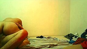 hardcore banging with my buddy's chubby colombian girlfriend riding for creampie