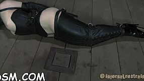 i explore my first time in masked bondage and fetish play