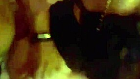 Blonde Hottie Gets So Excited in the Party!