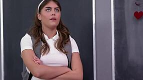 my teacher's horny move with Jessie Rogers and Selina Bentz