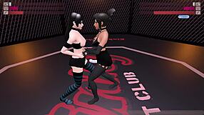 Kinky fight club featuring gawthicc versus julia