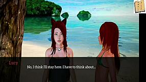 Amateur game with my new family ends up in erotic experience