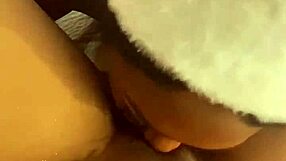 Intense Lesbian Pussy Licking at Christmas
