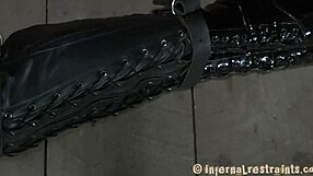 i explore my first time in masked bondage and fetish play