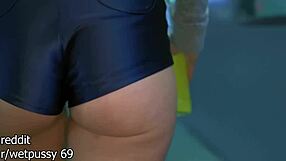 Step sister loves anal, I cum on her face hard