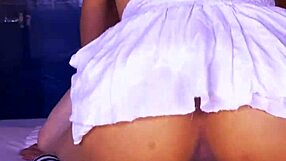 The college girl enjoys passion in the jacuzzi with her lover