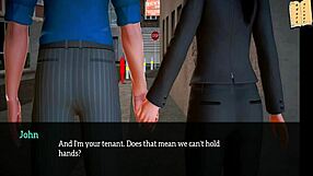 in my new family 215, the brunette milf chats with the redhead