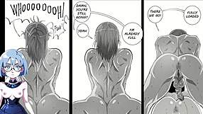 Girls night out turns into futanari hentai action in this anime cartoon?