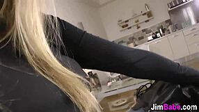 Teen Bent Over for Doggystyle with Old British Man