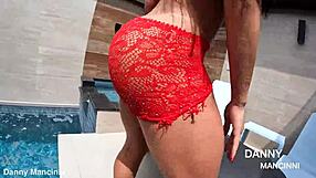 twerking my ass in a dress without panties