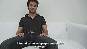 Wow! Czech Gay Casting Petr!