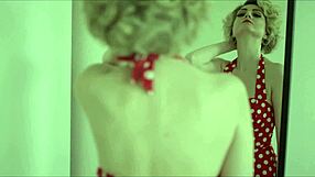 Czech Babe Masturbates Her Tight Vagina on Bed