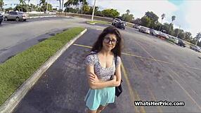 I’m Banging a Cute Broke Teen 18+ in Glasses for Cash