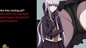 Kyoko femdom hentai porn from game danganronpa cartoon anime.