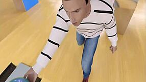 In Heart Problems Part 13, the milf indulges in solo play during intense adult gameplay.