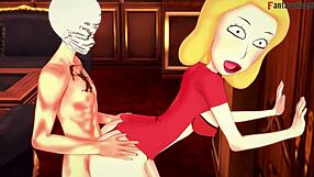 Ever Wonder How Beth Smith Gets Wild in Rick and Morty Fantasy?