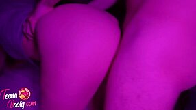 My bubble booty gets sensual doggystyle and spanking until I reach an orgasm closeup.