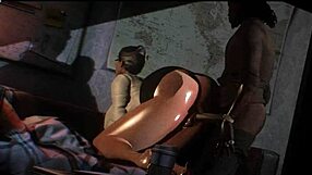 Bureau qui devient sauvage avec une action hentai anime interracial et des persos aux gros seins