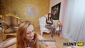 Skinny Czech babe banged by old friend in cuckold scene