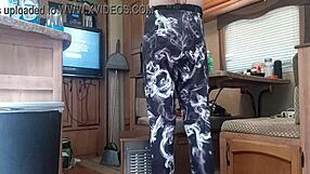 Friends alone in camper!