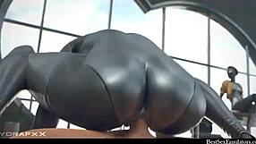 Balerinske dvojčice v divjem seksu kompilacija 1