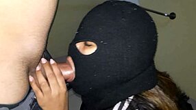 Bandida Sucks Hostage Cock In Public Captivity Scene