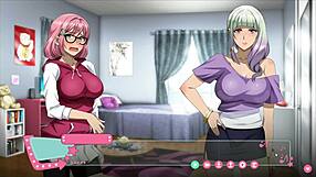 我迷上了这款ふたなりHentai游戏牛仔内射