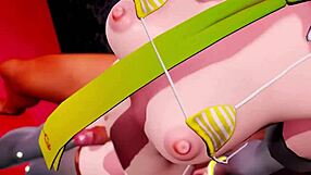 Curious about steamy Halloween action in Vocaloid animation?