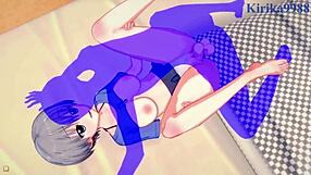 hana uzaki and yanagi uzaki having intense sex in this hentai