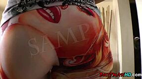 Sexy Blonde Babe Susie Clove Spreading Her Ass and Pussy.