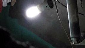 Big boobs young mom showering