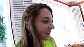 stepdaddy can't stop sucking my tits every night