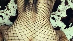 sexwife bangs husband's friend in stockings for anal fun 😜