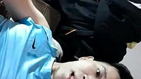 gay brother with limp long cock teasing