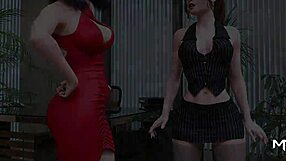 Hey, Wanna See These Secretaries Flash Their Hot Butts?