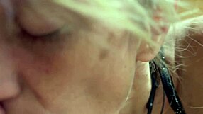 Amateur Hot Wife Sucks Nervous Neighbor's Cock Until He Cums In Mouth