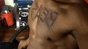 beastdatboss fucks kashdaddydre, smurfcream, and kooda in bareback orgy creampie