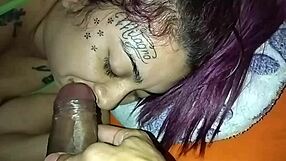 waking my sister by rubbing my cock on her mouth, her reaction is priceless