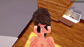 Aunt Cass Blowjob Fantasy With Cassidy Hamada