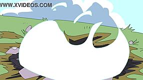 Powertrip Cartoon Features Clothes Ripped In Action