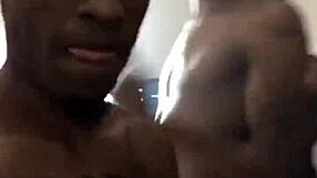 beastdatboss fucks kashdaddydre, smurfcream, and kooda in bareback orgy creampie