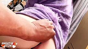 babe blowjob and hard pussy fuck in the morning pov - facial in the kigurumi