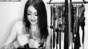 dominatrix nika gives joi and cei instructions