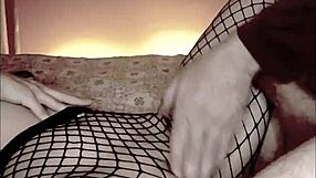 Fetishists Worship Big Cock With Footjob