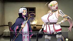 Horny Heroine Ingrid Plays With Huge Tits